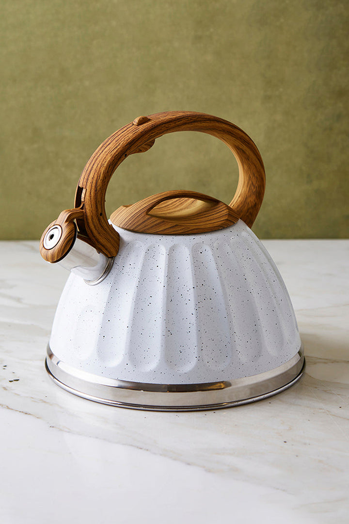 PAVA SILBADORA ACERO INOX WHITE 3.2L