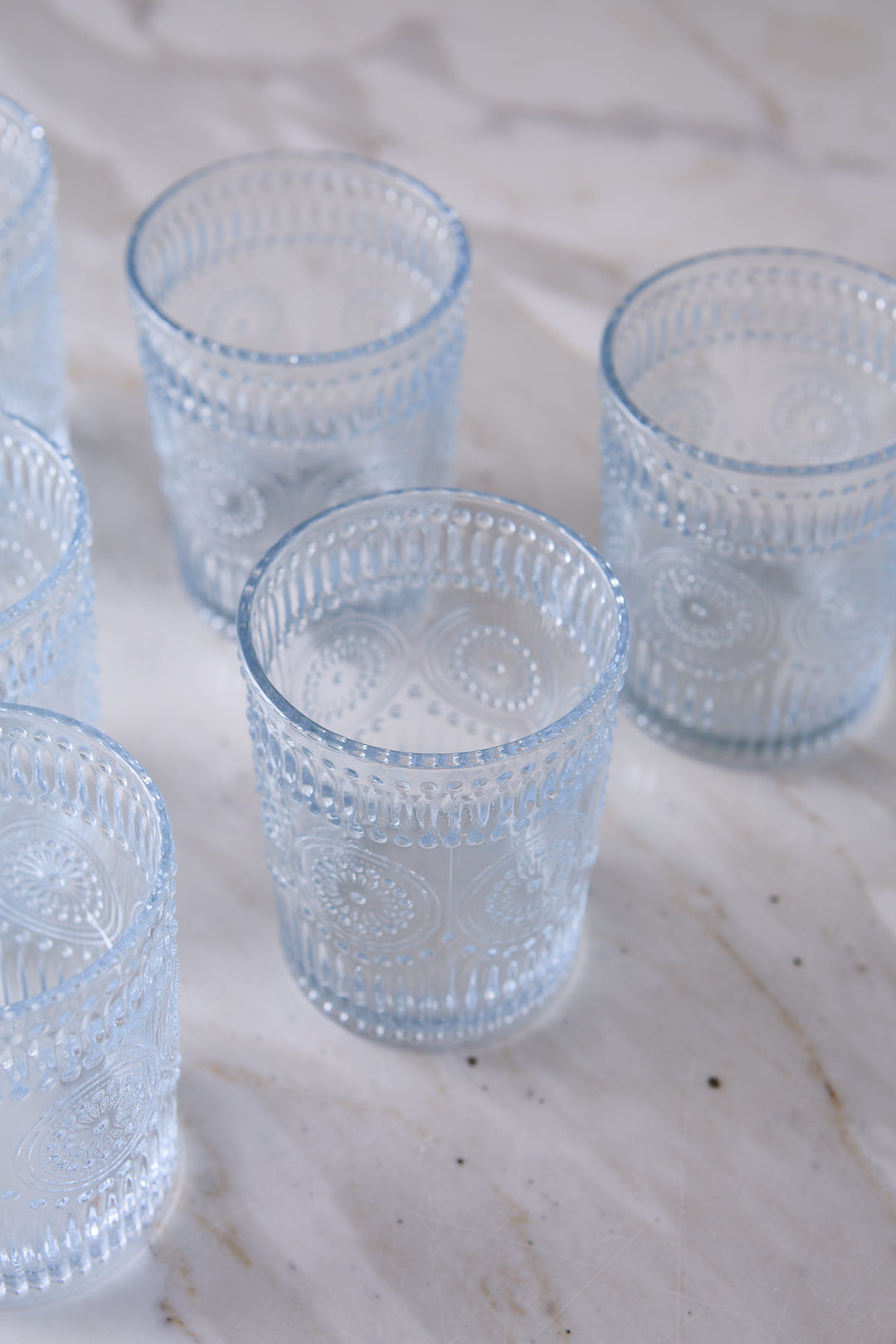 VASO BAJO SUNFLOWER CLEAR 250ML x 6