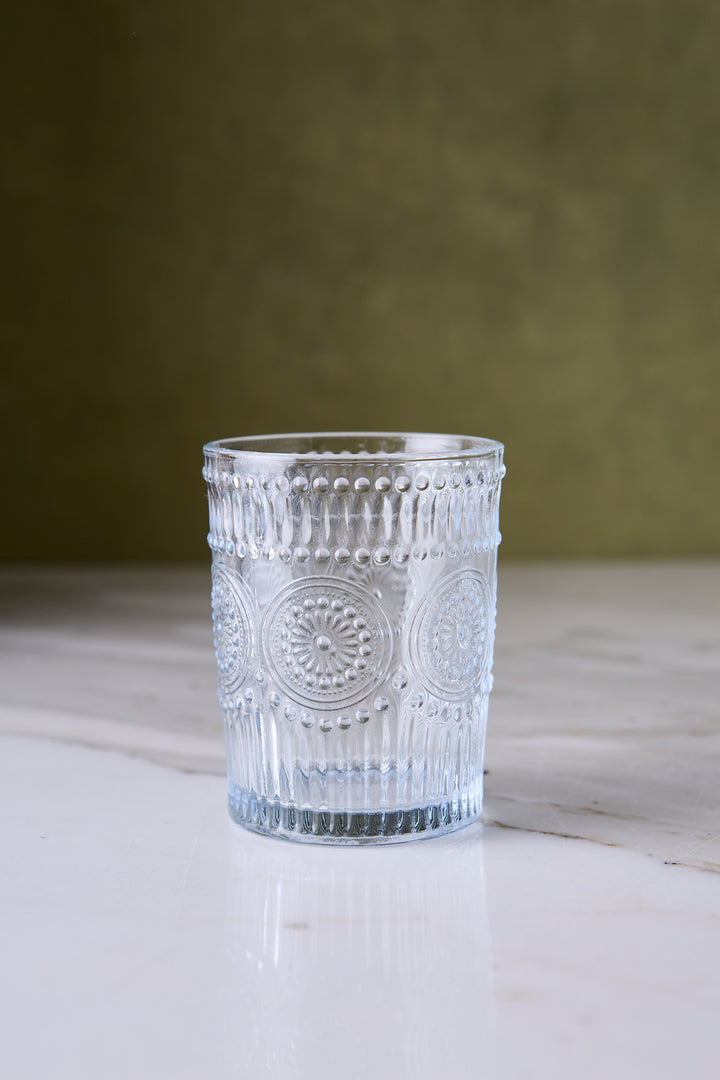 VASO BAJO SUNFLOWER CLEAR 250ML x 6