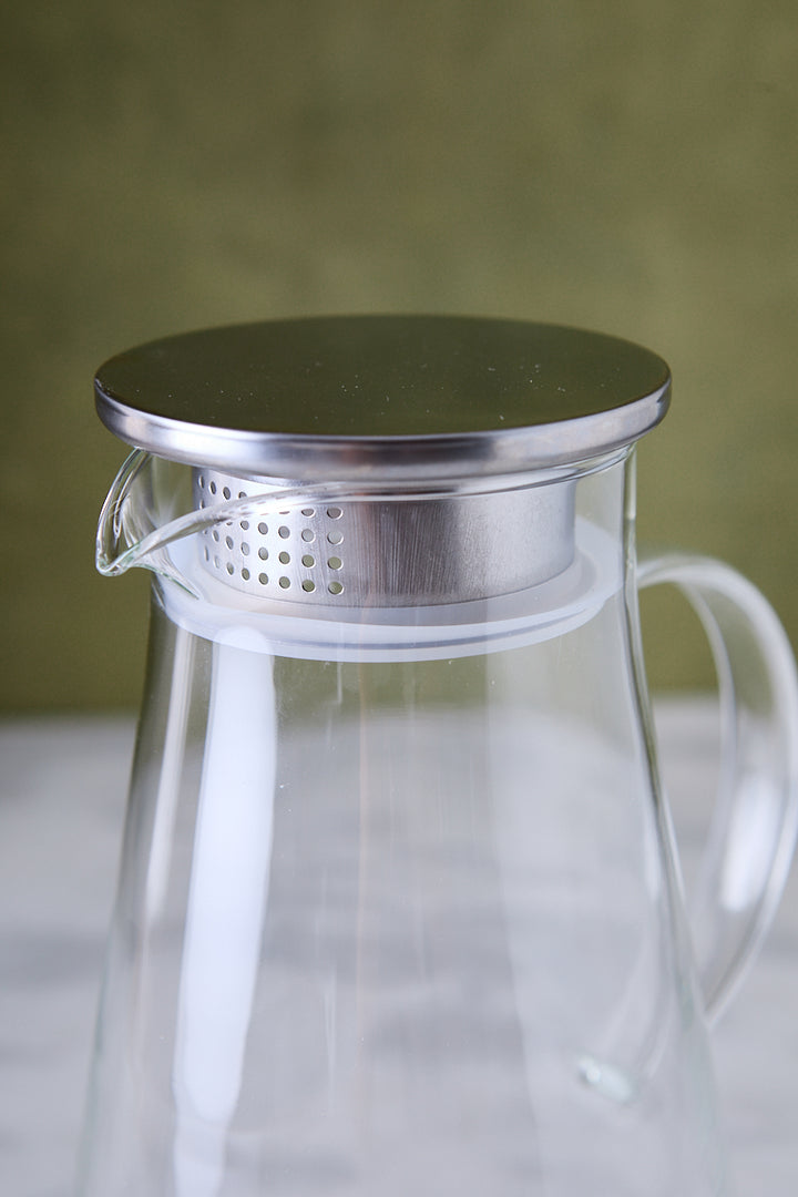 JARRA DE VIDRIO CON TAPA 1.8L