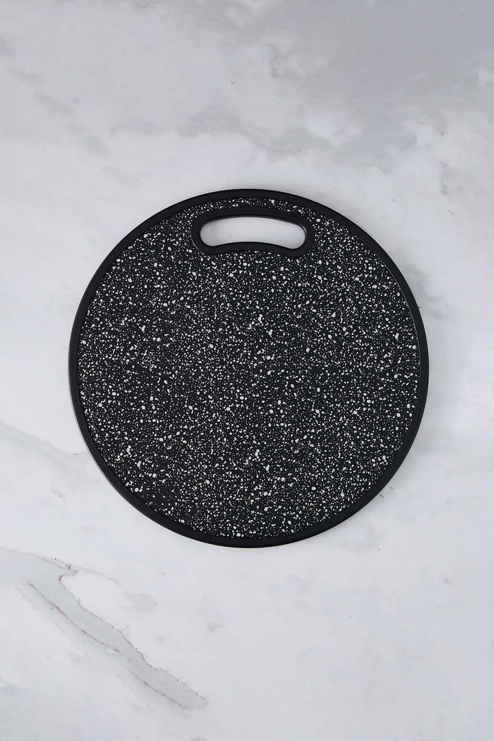 TABLA PARA PICAR REDONDA GRANITO BLACK 35CM