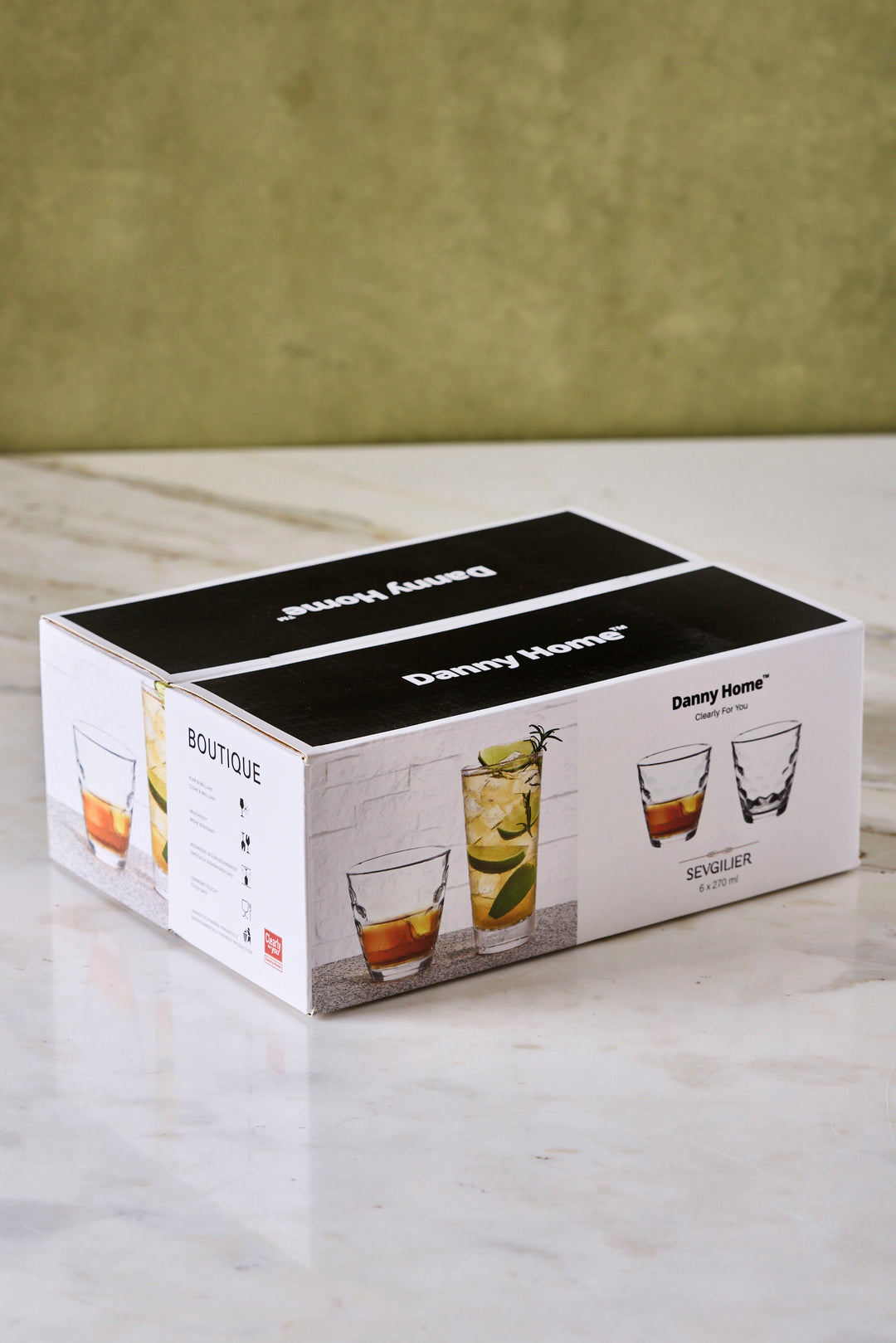 VASO BAJO SEVGILIER 270ML x 6