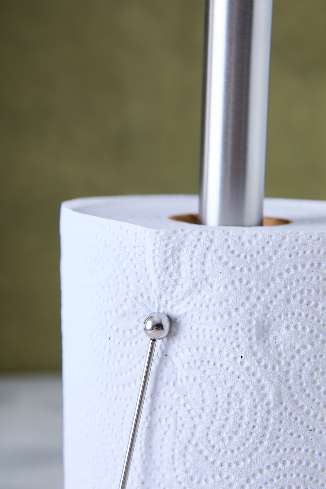 PORTAROLLOS ACERO 34CM