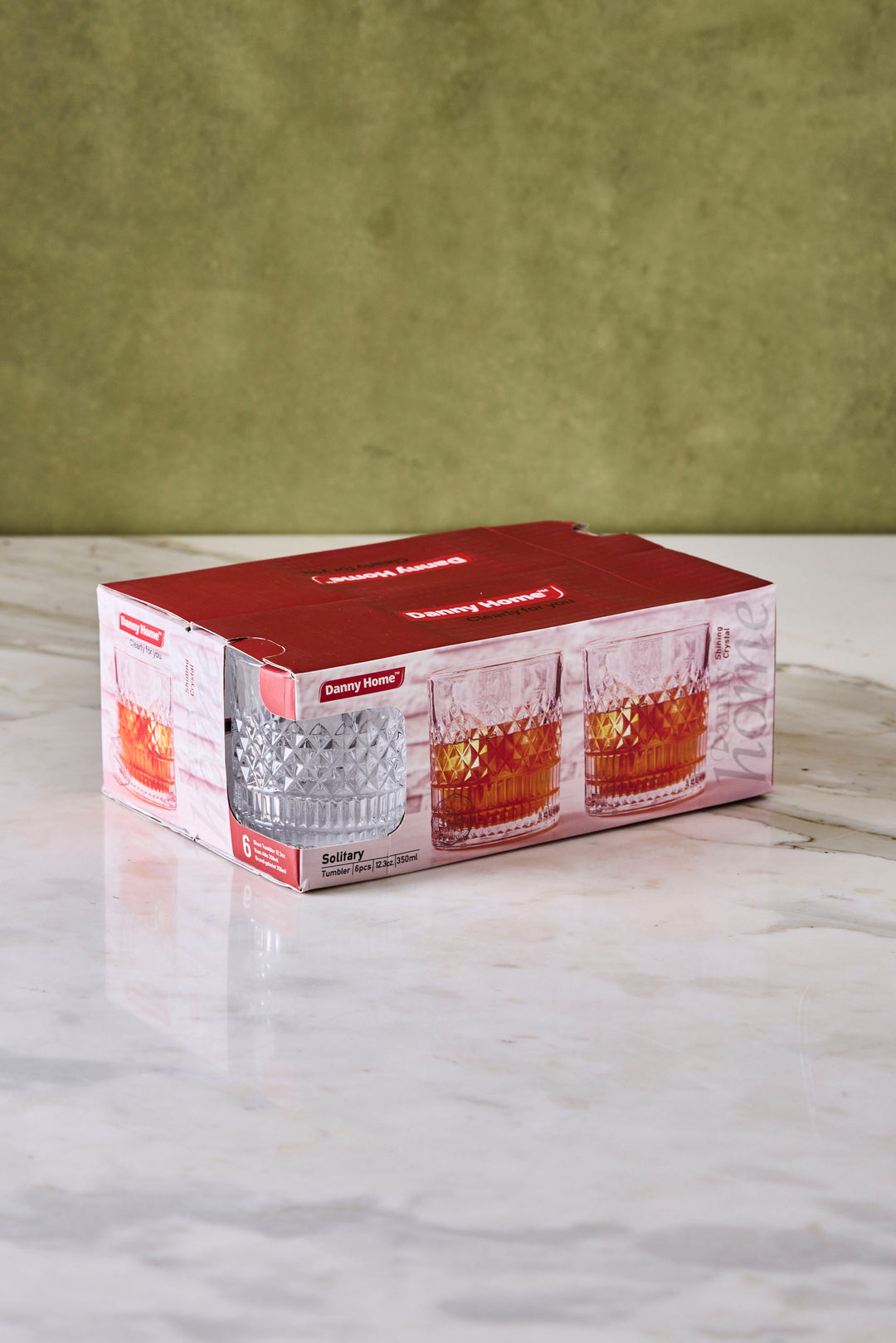 VASO SOLITARY 350ML x 6
