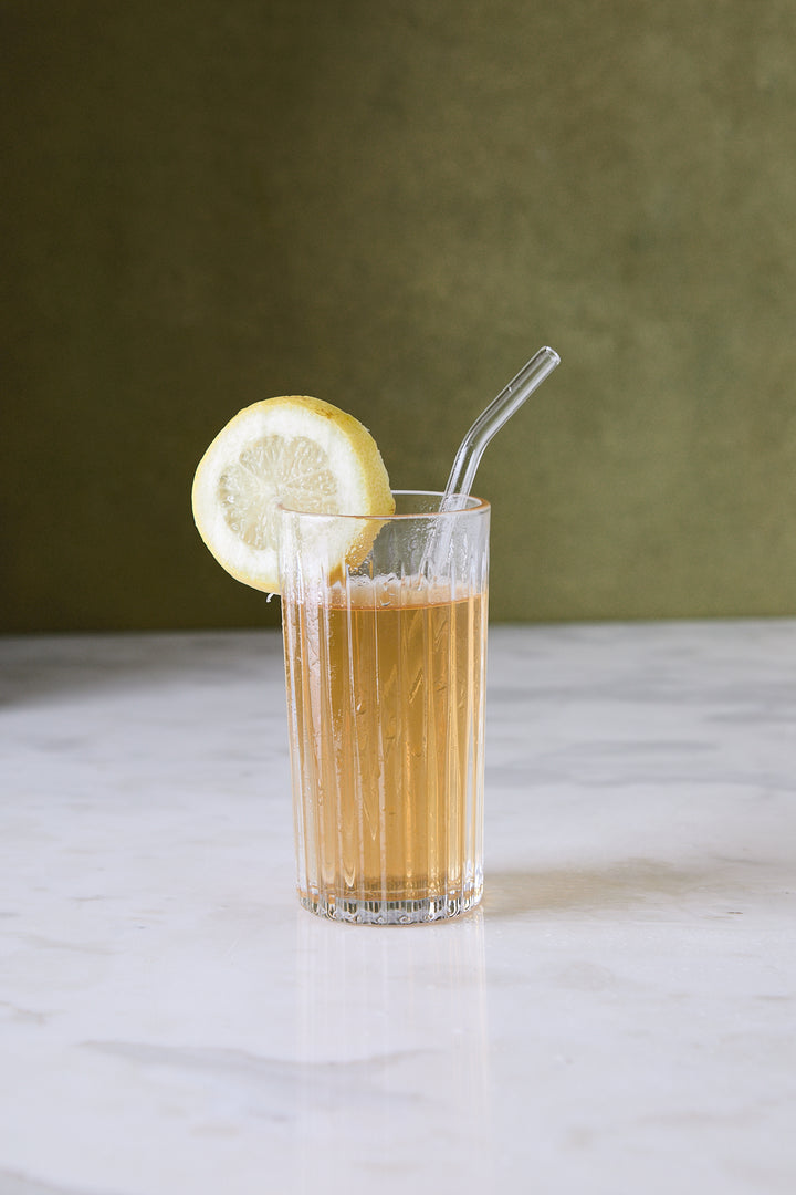 SORBETE DE VIDRIO CLEAR 20CM x 6