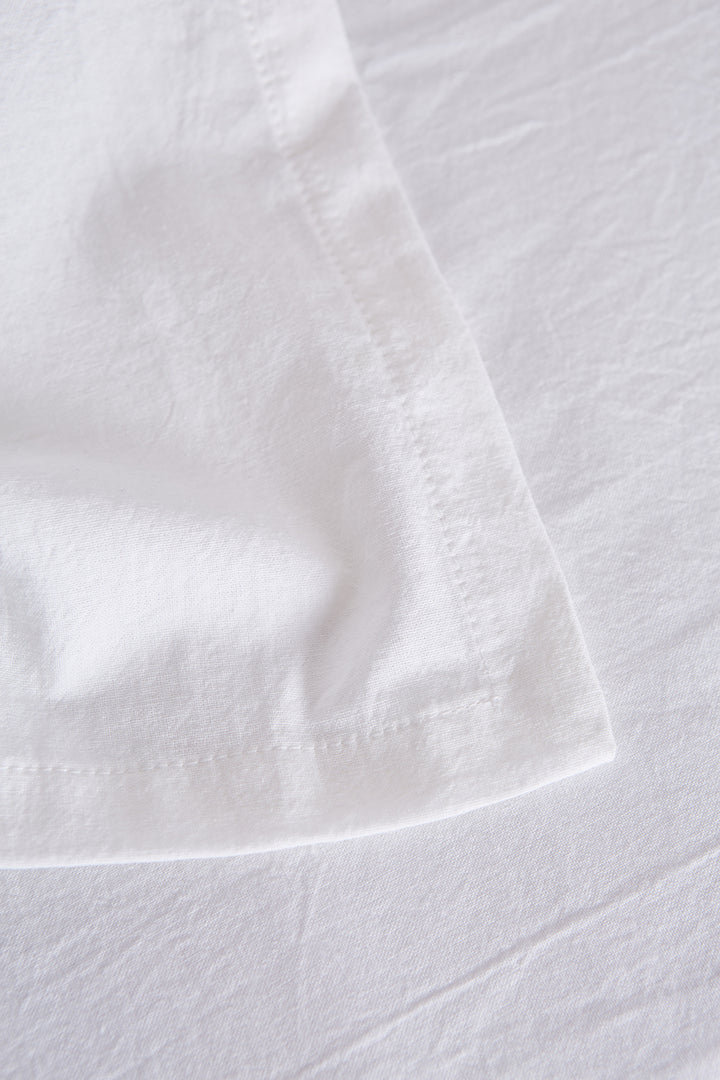 MANTEL DE TUSOR LIVIANO BLANCO 2.50 M