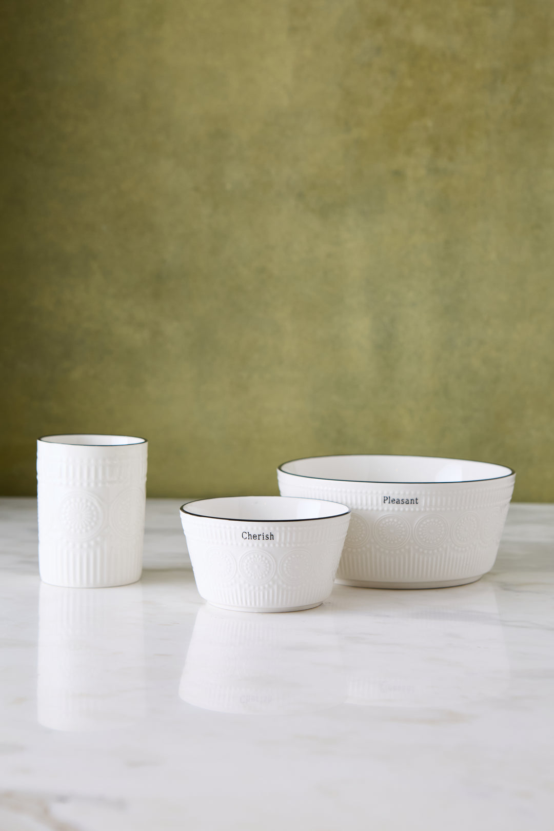 VASO SUNFLOWER WHITE