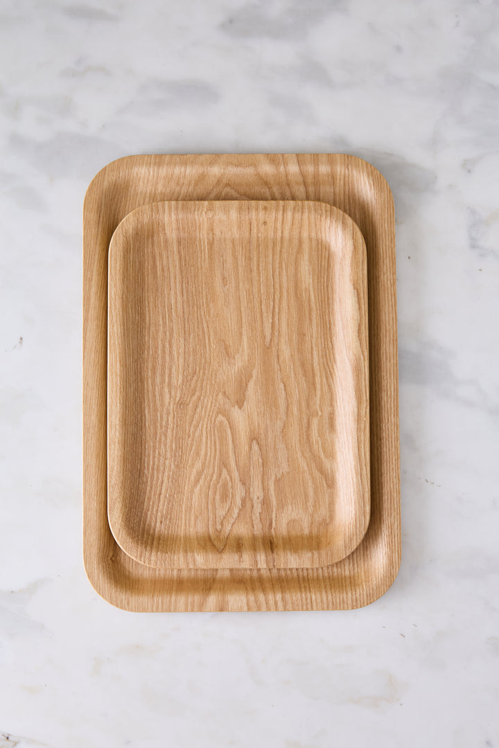 BANDEJA RECTANGULAR WOOD 35CM