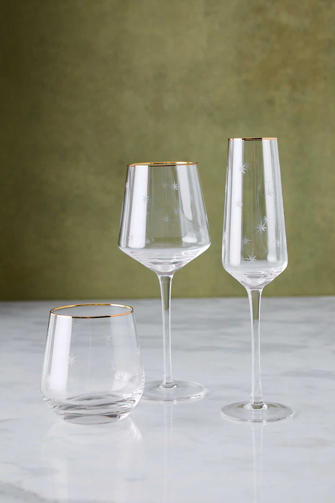 COPA DE CHAMPAGNE STARS 230ML x 2