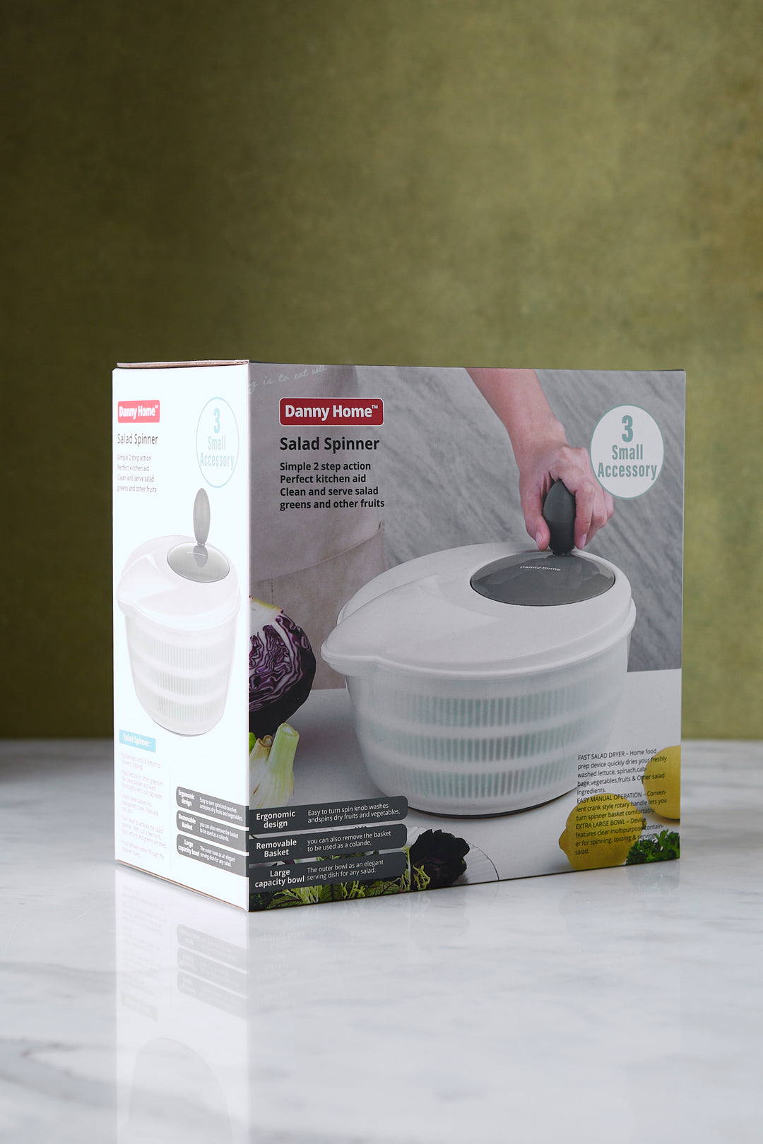 CENTRIFUGADOR DE VEGETALES 24CM