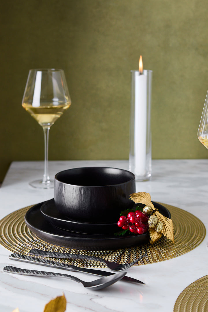 JUEGO DE VAJILLA DAVID 4 COMENSALES