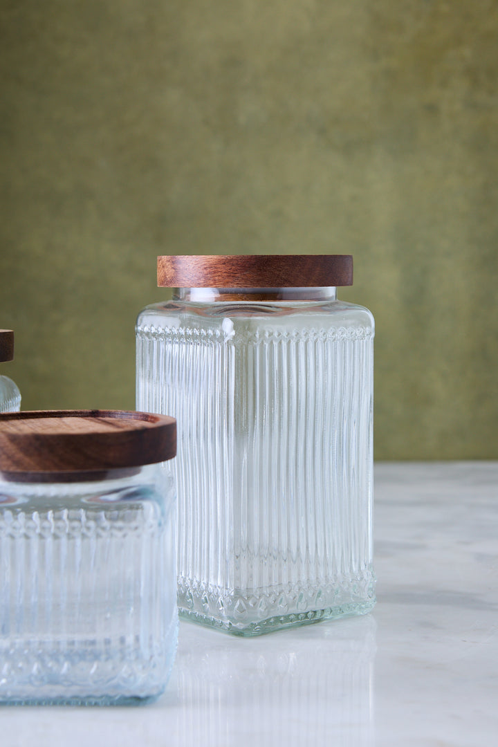 FRASCO CARDIFF VIDRIO & ACACIA 1 L