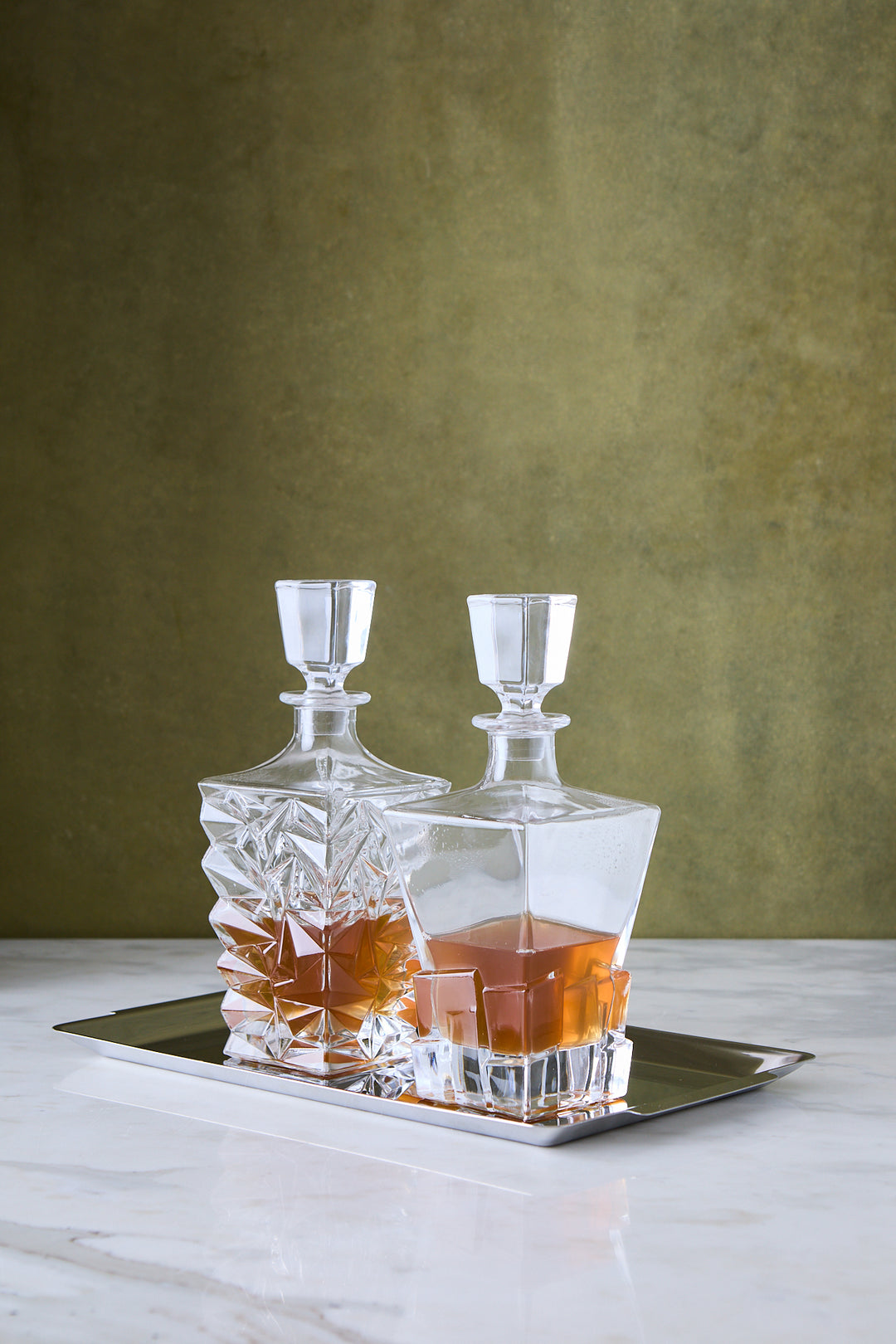 BANDEJA RECTANGULAR ACERO ESPEJADO 40CM