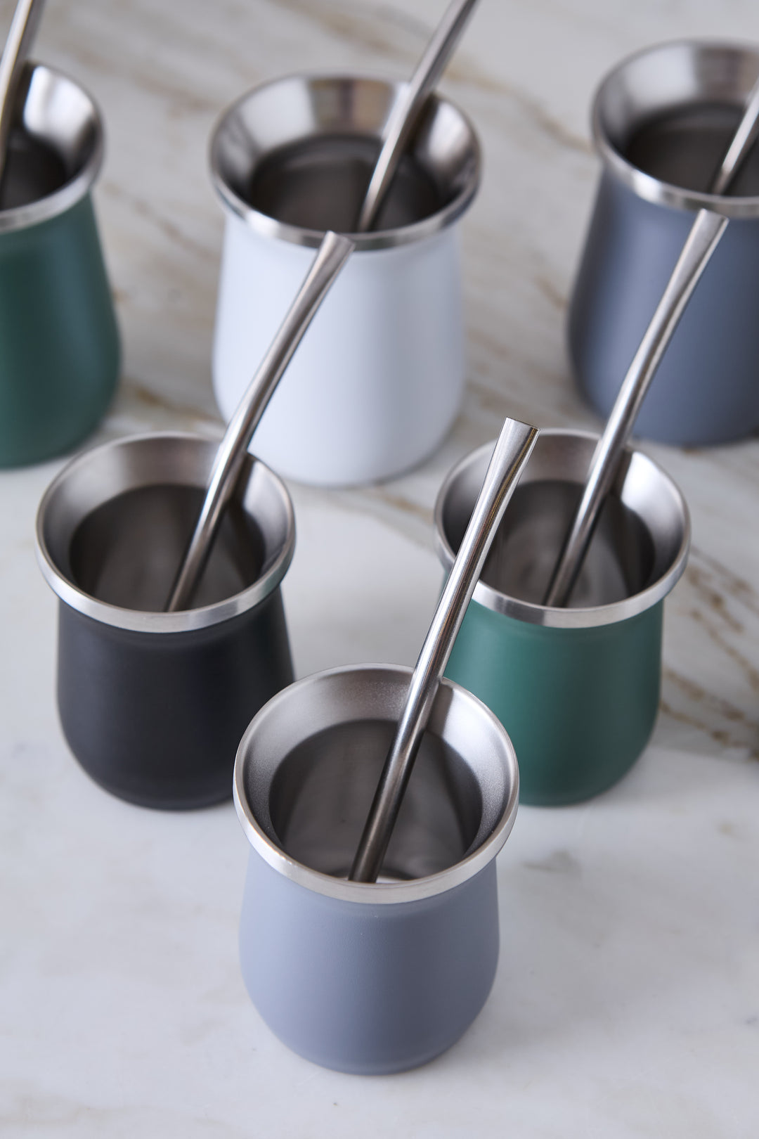 MATE DE ACERO GRAY 160ML
