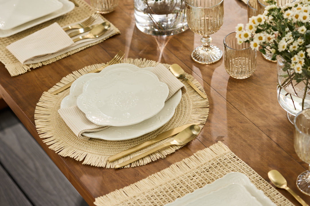 PLATO REDONDO WINDSOR BRODERIE 20CM