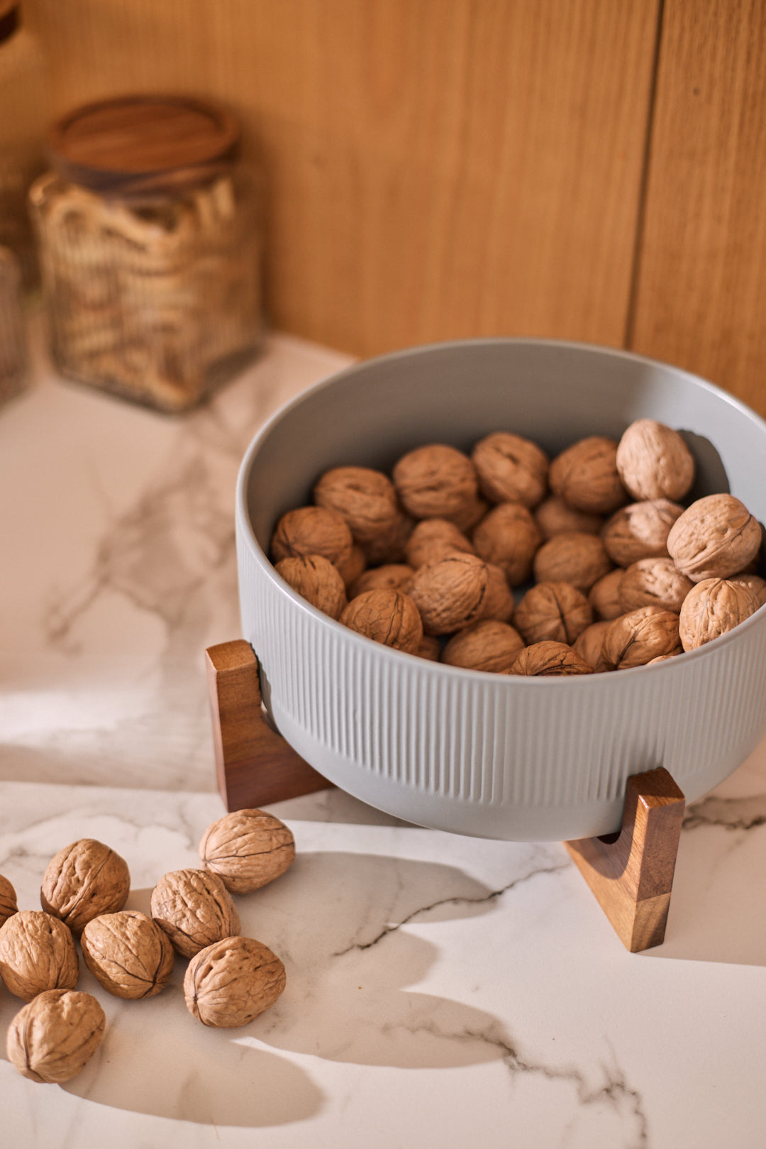 ENSALADERA CERÁMICA GRAY & WOOD 22CM