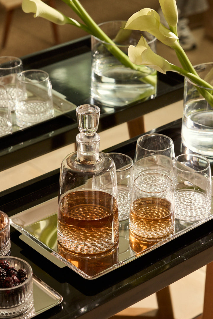 SET DE BOTELLA + 4 VASOS WHISKY