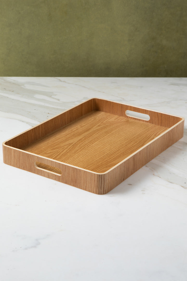 BANDEJA MADERA RECTANGULAR 41 CM