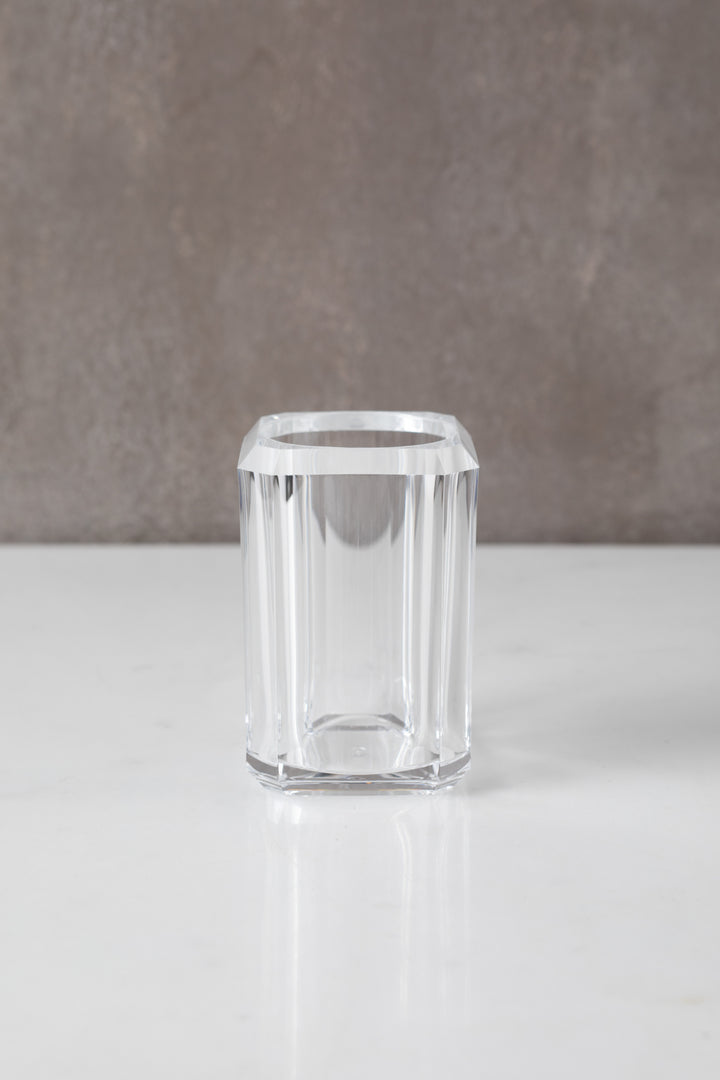 VASO PORTACEPILLO CLEAR