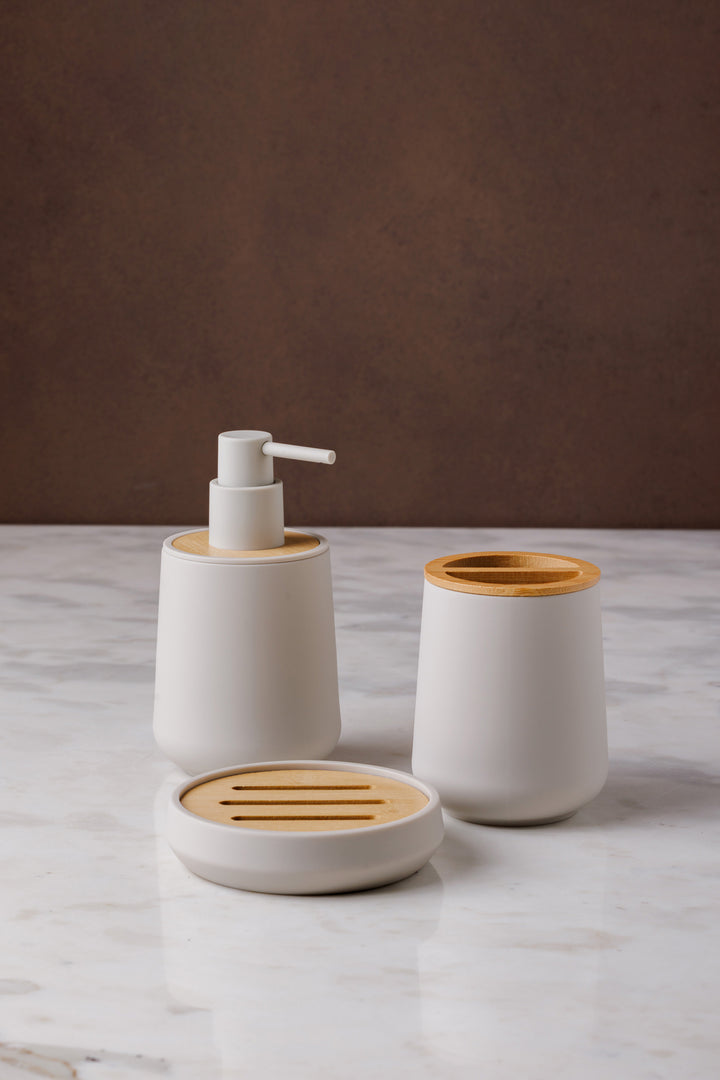 JUEGO DE BAÑO SIDNEY BEIGE