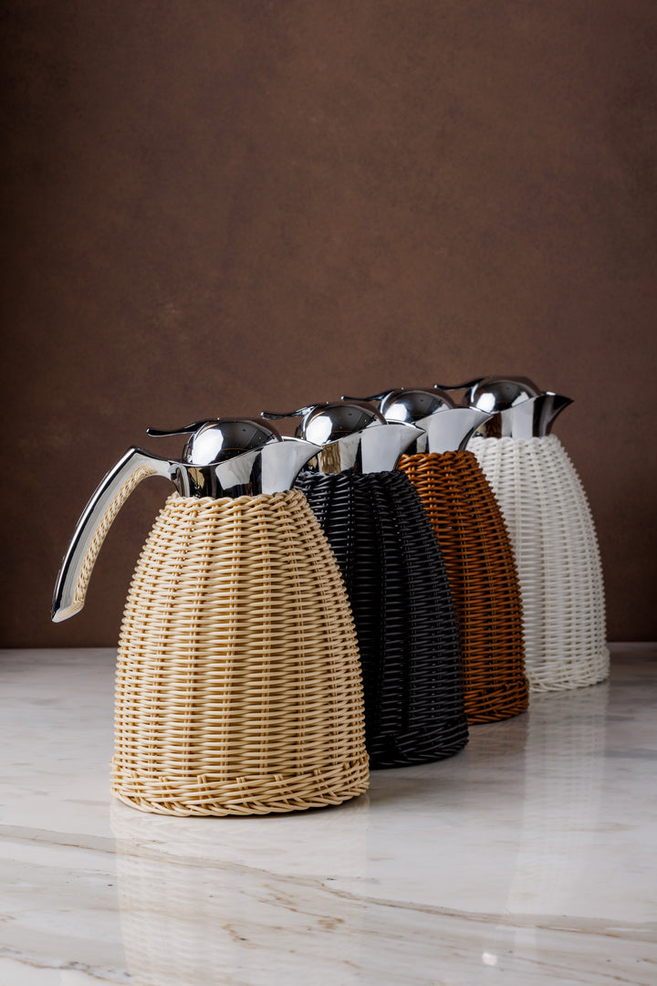JARRA TÉRMICA DE RATTAN BLACK 1 L