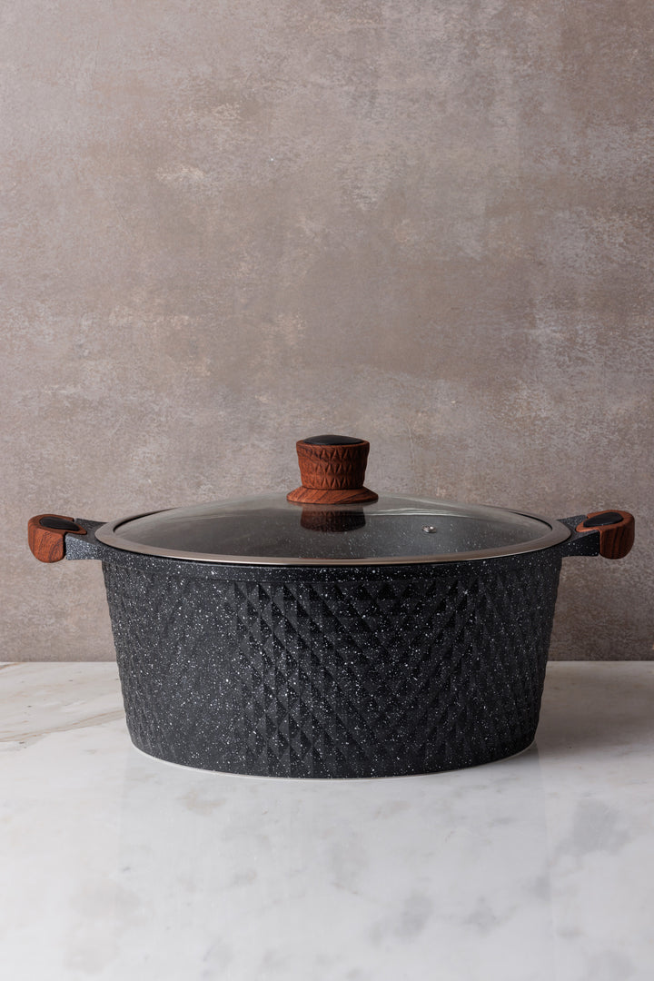 OLLA GRANITO BLACK 32CM