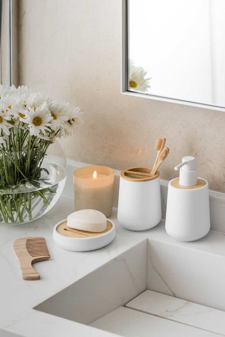 JUEGO DE BAÑO SIDNEY WHITE