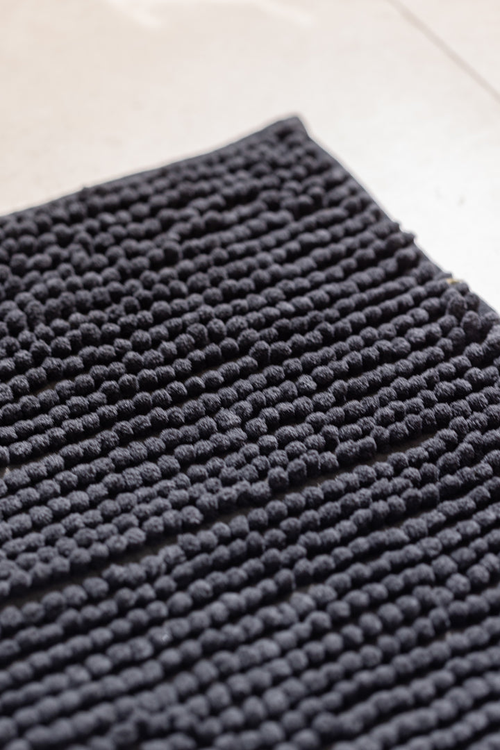 ALFOMBRA CHENILLE BLACK