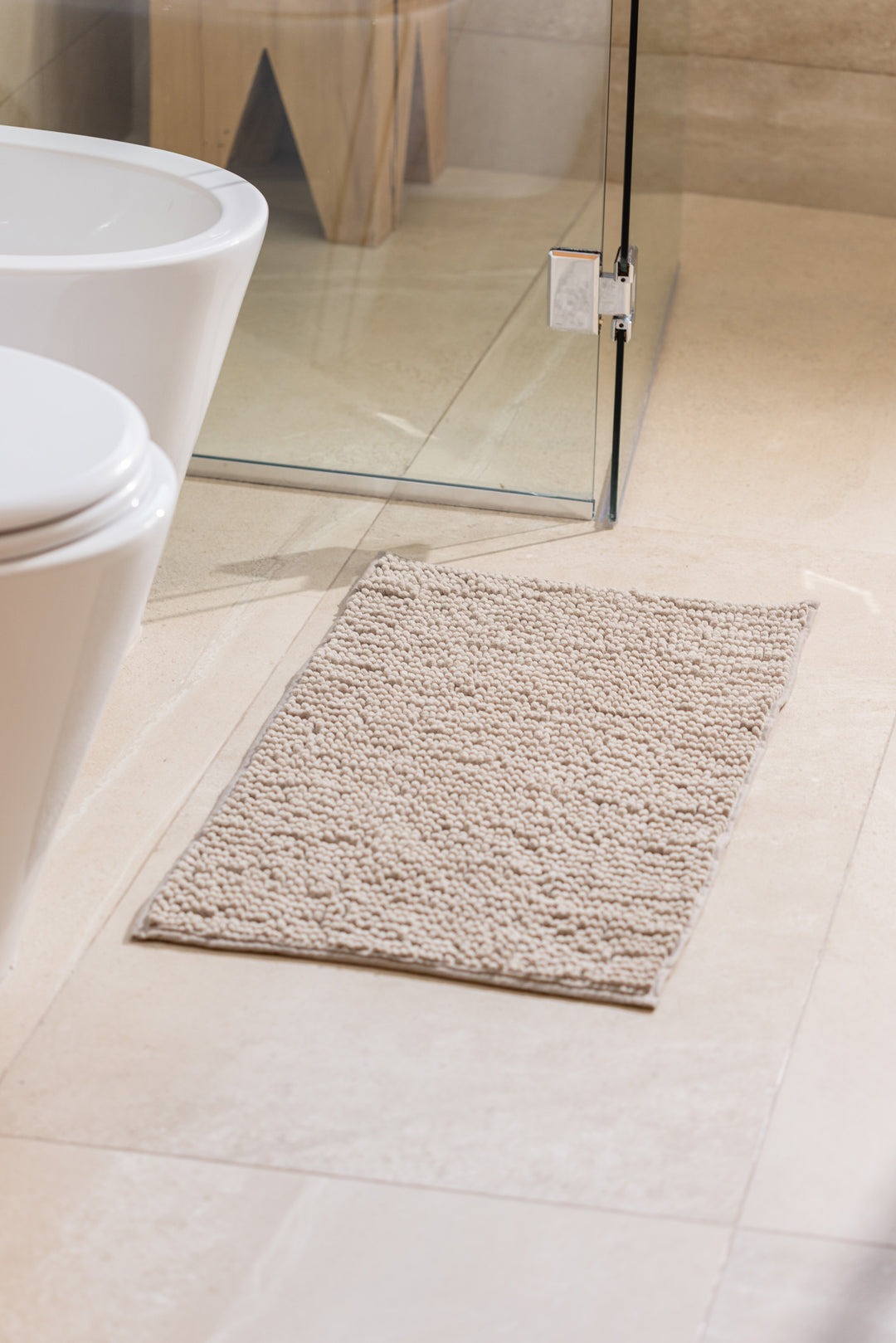 ALFOMBRA CHENILLE LIGHT GRAY