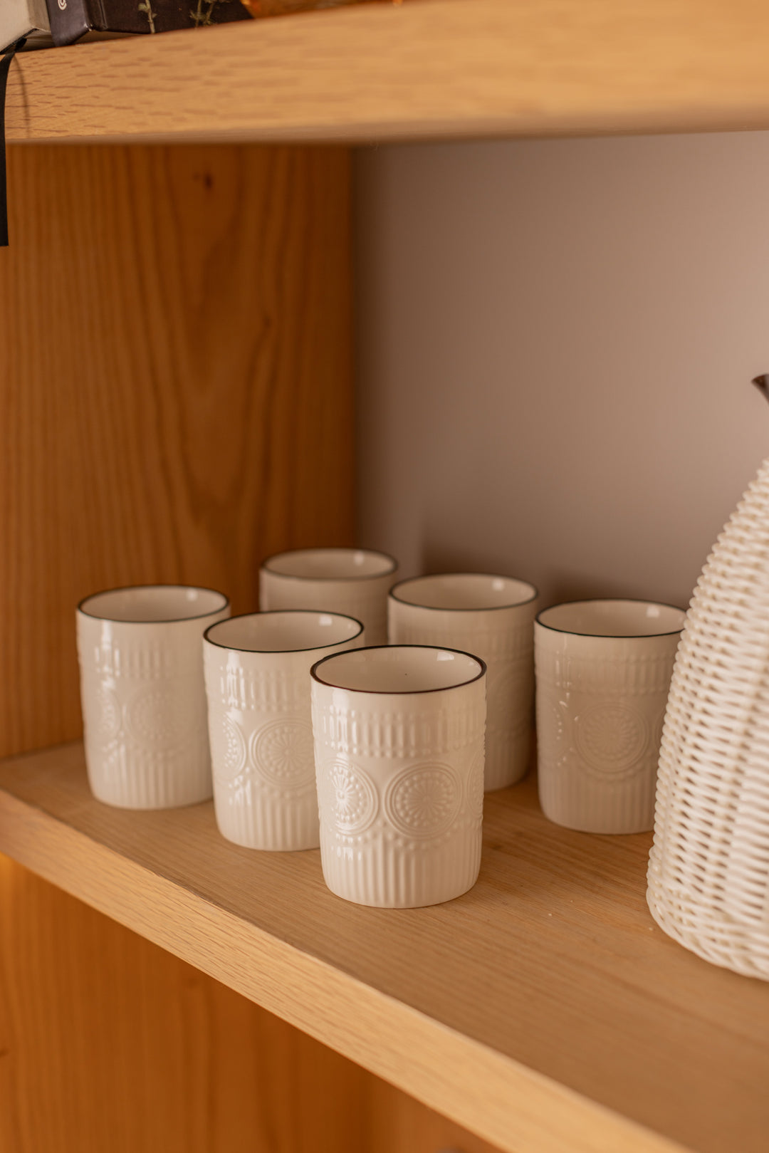 VASO SUNFLOWER WHITE