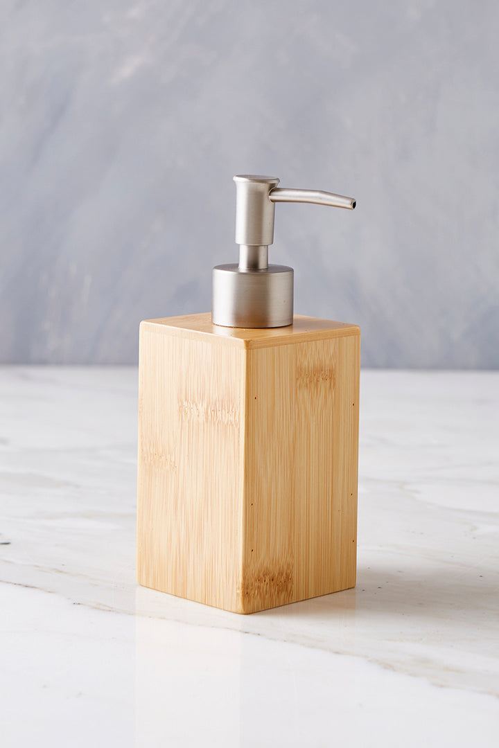 DISPENSER DE JABON BAMBÚ WOOD 300ML