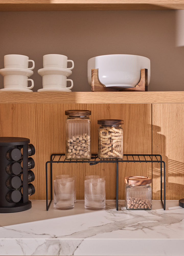 RACK EXTENSIBLE ORGANIZADOR DE COCINA 27X18 CM