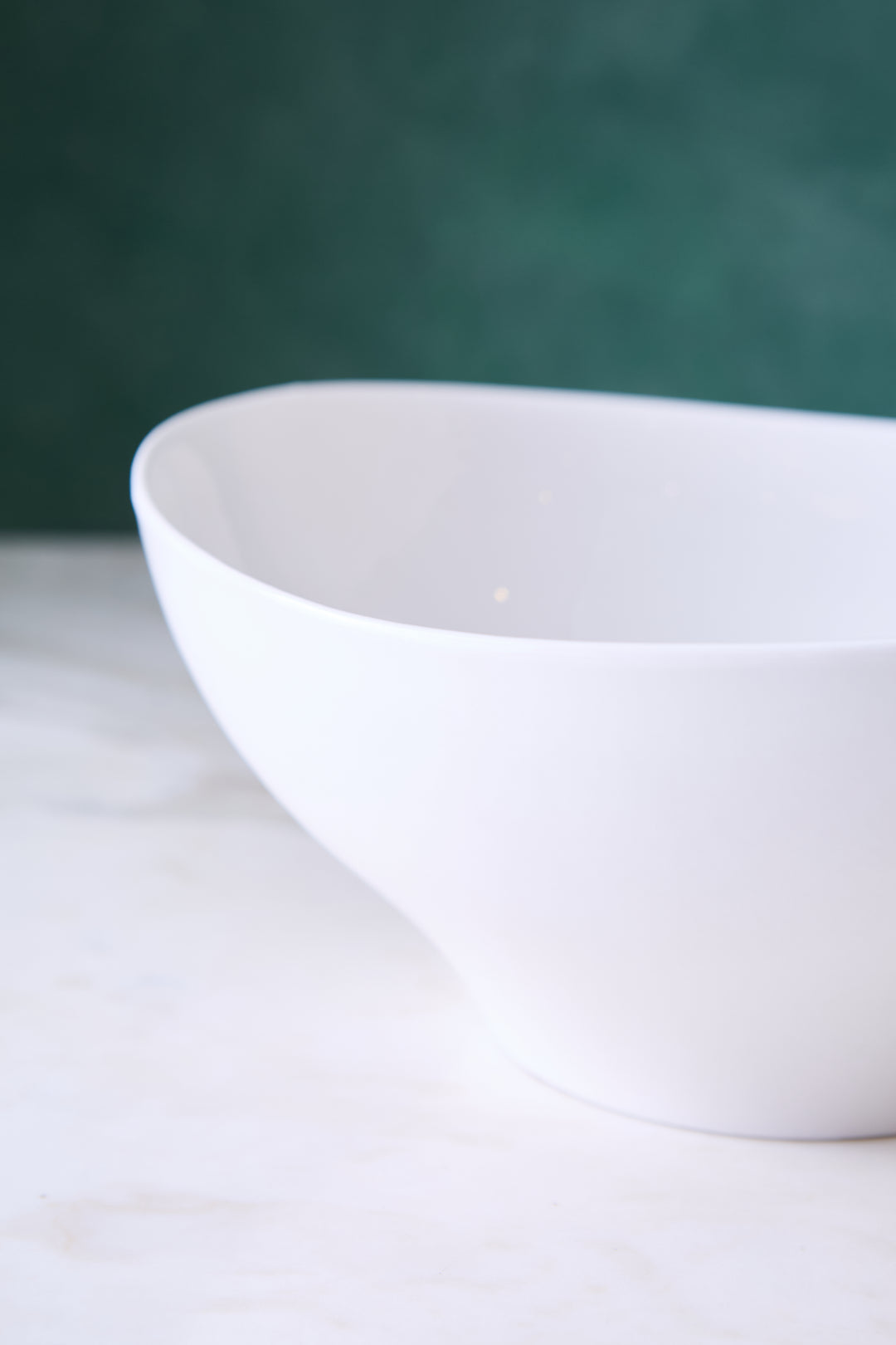 BOWL DE CERAMICA IRREGULAR WHITE 20CM